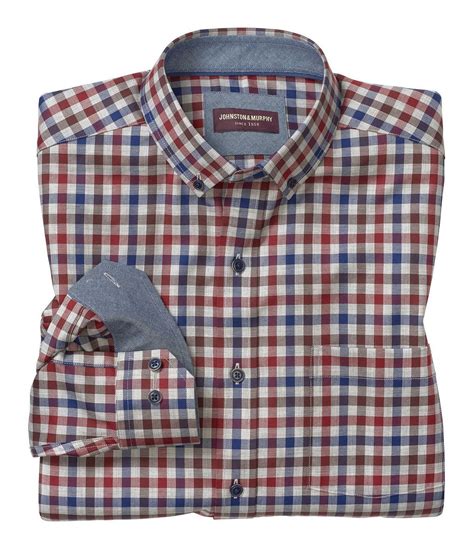 Gingham wool shirt in multicoloured 